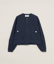 three dots（スリードッツ）の「サン ドライドクロス ジャケット（ブルゾン）」