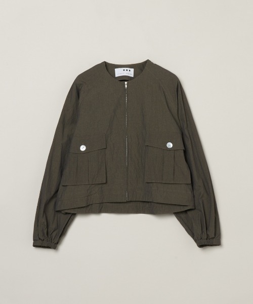 three dots（スリードッツ）の「サン ドライドクロス ジャケット