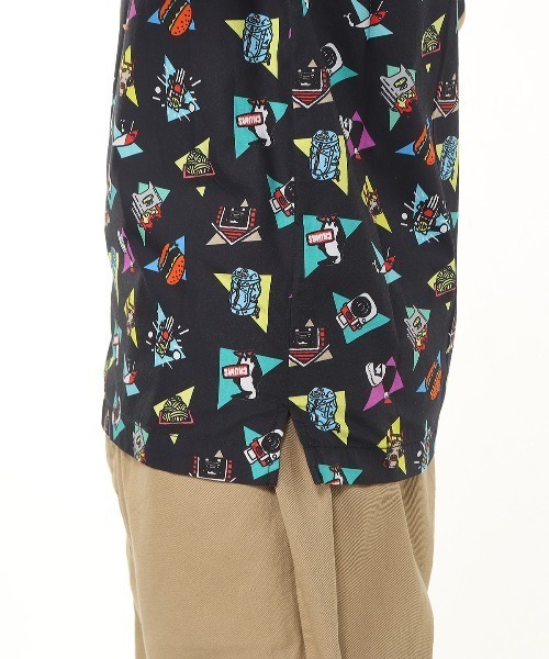 CHUMS(チャムス)の「CHUMS/チャムス かせきさいだぁ チャムロハシャツ Chumloha Shirt(シャツ/ブラウス・レディース・ブラック/ホワイト・M/L)」の8枚目の写真