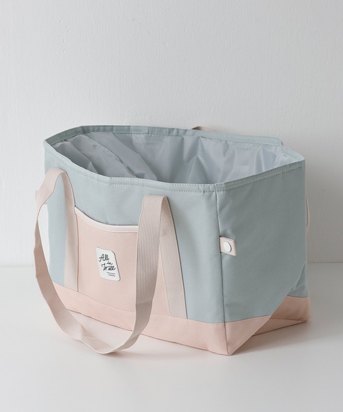 emesuelee(エメスーリー)の「保冷保温買い物かごバッグ 無地(その他雑貨・レディース・オレンジ/イエロー/ブルー・フリー)」の7枚目の写真