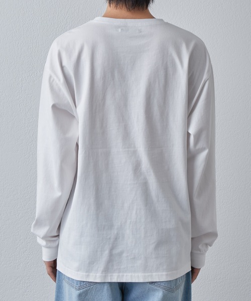 COLONY 2139(コロニートゥーワンスリーナイン)の「箔プリントロングスリーブT(Tシャツ/カットソー・メンズ・ブラック/ホワイト・MEDIUM/LARGE)」の19枚目の写真