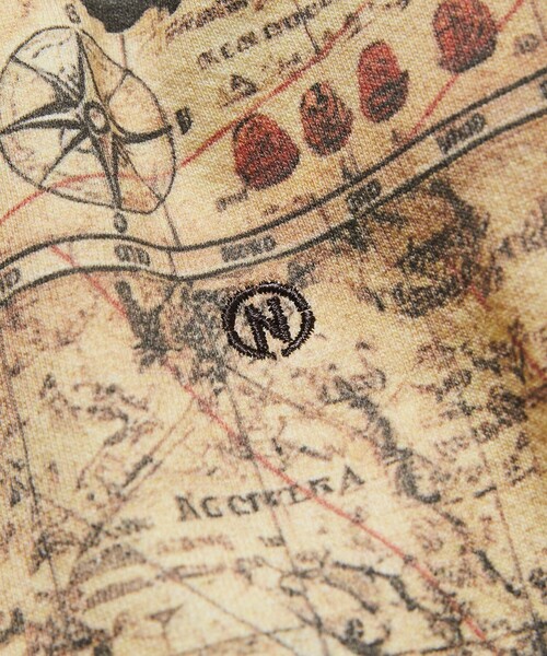 NAUTICA（ノーティカ）の「NAUTICA JEANS CO./ノーティカジーンズ Camo&Map&Sky Crewneck Sweatshirt/カモ柄 マップ柄 タイダイ柄 クルーネックスウェット（スウェット・メンズ・カモフラージュ/その他15/オフホワイト・MEDIUM/LARGE）」の8枚目の写真