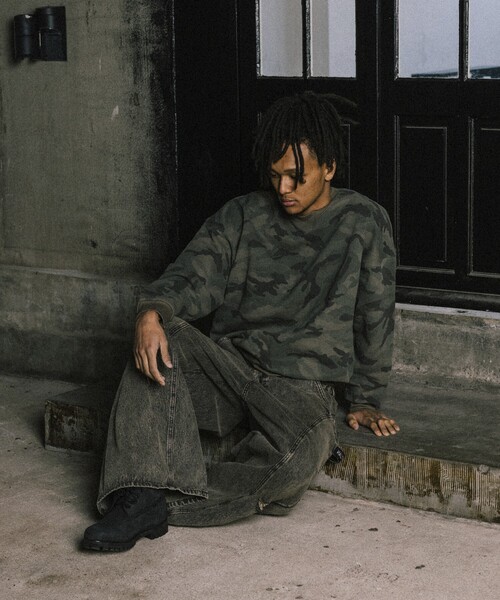 NAUTICA（ノーティカ）の「NAUTICA JEANS CO./ノーティカジーンズ Camo&Map&Sky Crewneck Sweatshirt/カモ柄 マップ柄 タイダイ柄 クルーネックスウェット（スウェット・メンズ・カモフラージュ/その他15/オフホワイト・MEDIUM/LARGE）」の19枚目の写真