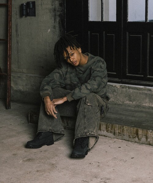 NAUTICA（ノーティカ）の「NAUTICA JEANS CO./ノーティカジーンズ Camo&Map&Sky Crewneck Sweatshirt/カモ柄 マップ柄 タイダイ柄 クルーネックスウェット（スウェット・メンズ・カモフラージュ/その他15/オフホワイト・MEDIUM/LARGE）」の21枚目の写真