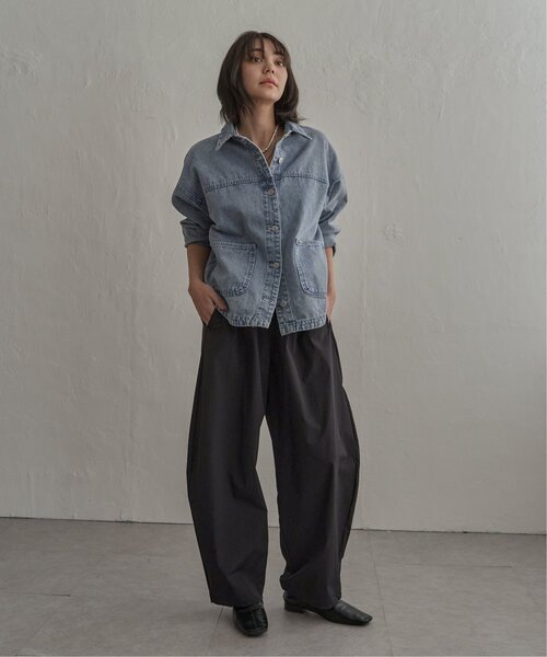 notch.(ノッチ)の「【sweet web掲載】デニムシャツジャケット(デニムジャケット・レディース・ブルー/ライトブルー/ブラック・M)」の20枚目の写真