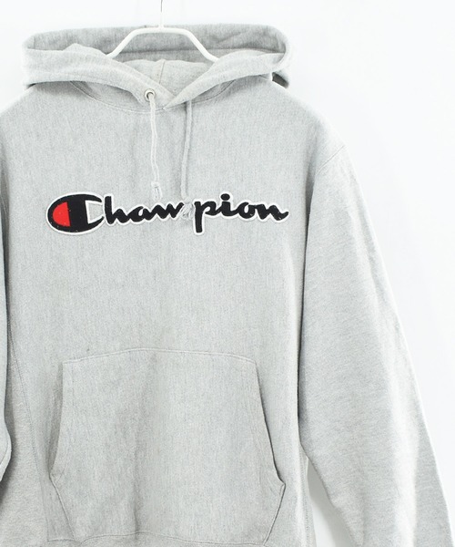 Champion(チャンピオン)の「【ヴィンテージ古着】Champion リバースウィーブ プルオーバーパーカー(パーカー・メンズ・グレー・MEDIUM)」の1枚目の写真
