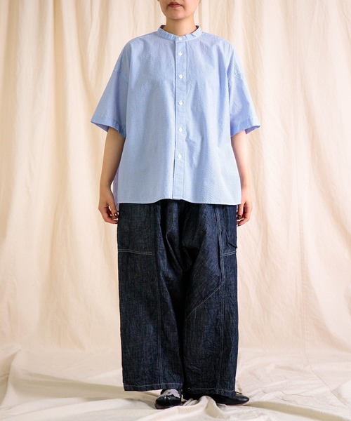 Brocante（ブロカント）の「[Brocante / ブロカント] 10ozデニム ポムパンツ（デニムパンツ・レディース・ワンウォッシュ・2）」の22枚目の写真