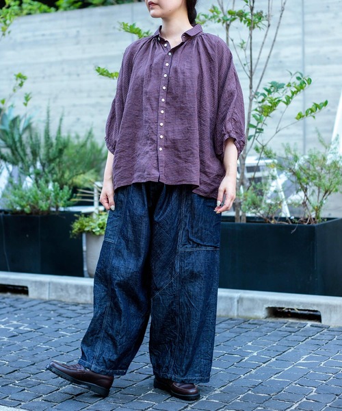 Brocante / ブロカント] 10ozデニム ポムパンツ | Domingo（ドミンゴ