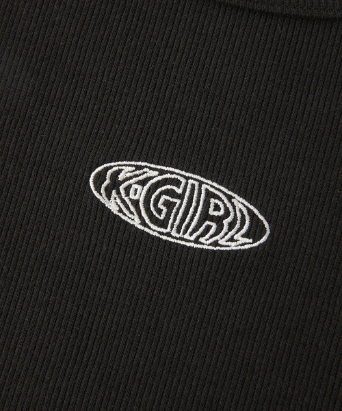 OUTLINE OVAL LOGO S/S TOP（Tシャツ/カットソー）｜X-girl