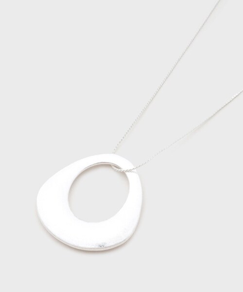 GALLEST（ギャレスト）の「マットワントップネックレス（ネックレス・レディース・シルバー/ゴールド・00）」の5枚目の写真