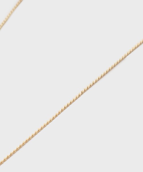 GALLEST（ギャレスト）の「マットワントップネックレス（ネックレス・レディース・シルバー/ゴールド・00）」の9枚目の写真