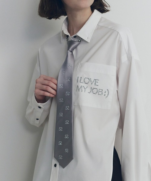 SORIN（ソリン ）の「S Motif Jewelry Silk Necktie/Sモチーフ 