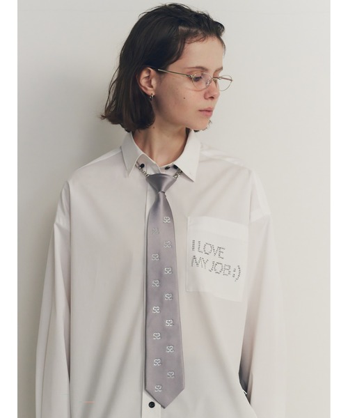 SORIN（ソリン ）の「S Motif Jewelry Silk Necktie/Sモチーフ