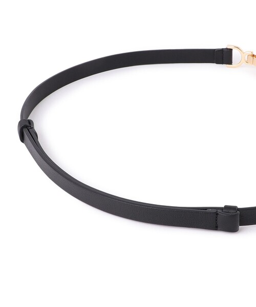 MACKINTOSH PHILOSOPHY(マッキントッシュ フィロソフィー)の「ビットバックルスライドベルト(ベルト・レディース・オフホワイト/ブラック・FREE)」の8枚目の写真