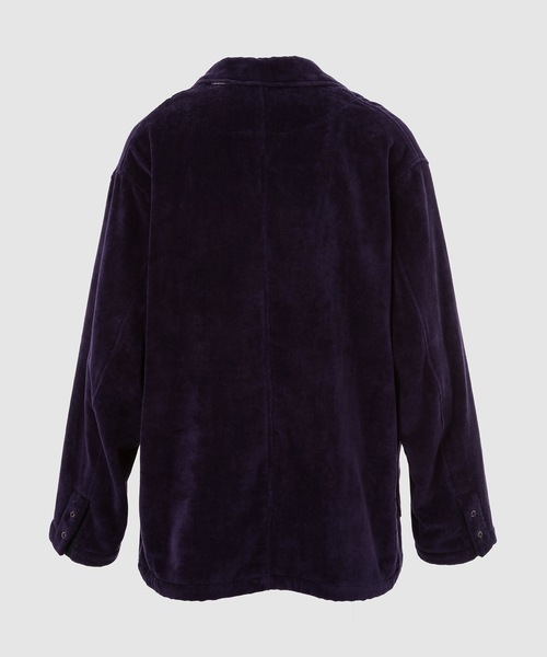 FACETASM（ファセッタズム）の「IMABARI TOWEL TAILORED JACKET（テーラードジャケット・メンズ・パープル・4）」の2枚目の写真