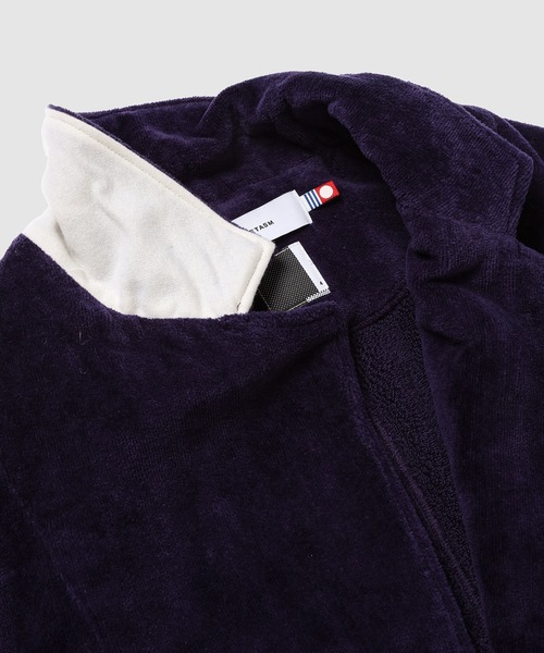FACETASM（ファセッタズム）の「IMABARI TOWEL TAILORED JACKET（テーラードジャケット・メンズ・パープル・4）」の3枚目の写真