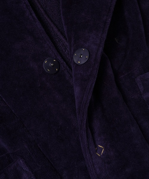 FACETASM（ファセッタズム）の「IMABARI TOWEL TAILORED JACKET（テーラードジャケット・メンズ・パープル・4）」の4枚目の写真