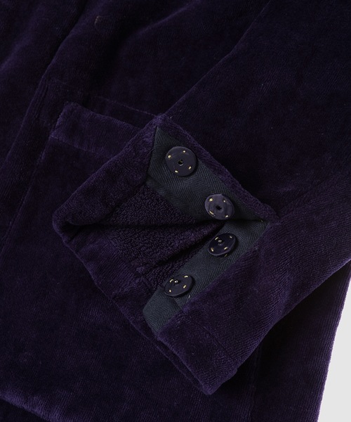 FACETASM（ファセッタズム）の「IMABARI TOWEL TAILORED JACKET（テーラードジャケット・メンズ・パープル・4）」の5枚目の写真