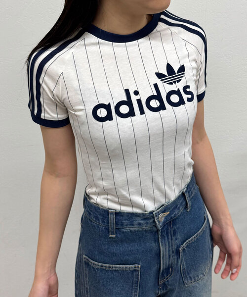 アディダス XLサイズ 半袖 Tシャツ 入手困難 リニア カリ スリム