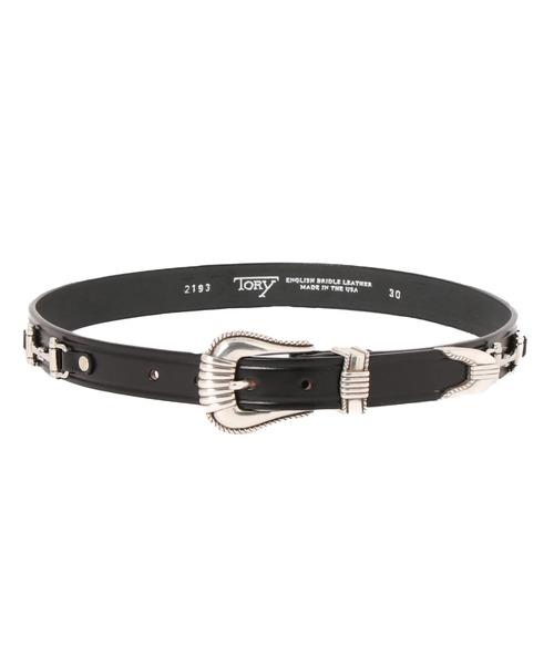 TORY LEATHER Snaffe Bits Belt 美品 サイズ32 TORY LEATHER - 【残りわずか】Snaffe Bits Belt(BLACK×BRASS