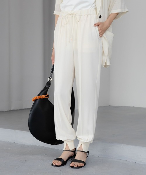 セール】サマ見えジョガーパンツ＜低身長サイズあり＞/320065（その他