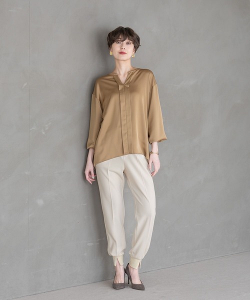 Elura（エルーラ）の「サマ見えジョガーパンツ＜低身長サイズあり＞/320065（その他パンツ・レディース・ネイビー/ブラック/オフホワイト・LARGE/FREE(S)/MEDIUM/X-LARGE）」の19枚目の写真