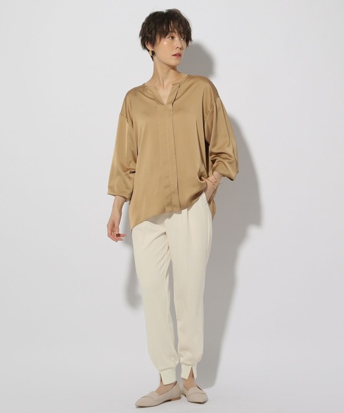 Elura（エルーラ）の「サマ見えジョガーパンツ＜低身長サイズあり＞/320065（その他パンツ・レディース・ネイビー/ブラック/オフホワイト・LARGE/FREE(S)/MEDIUM/X-LARGE）」の18枚目の写真