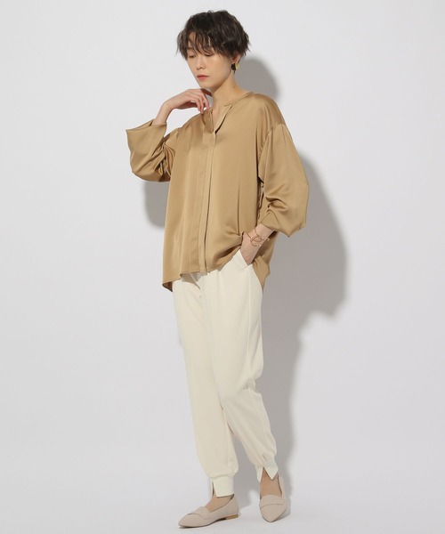 Elura（エルーラ）の「サマ見えジョガーパンツ＜低身長サイズあり＞/320065（その他パンツ・レディース・ネイビー/ブラック/オフホワイト・LARGE/FREE(S)/MEDIUM/X-LARGE）」の17枚目の写真