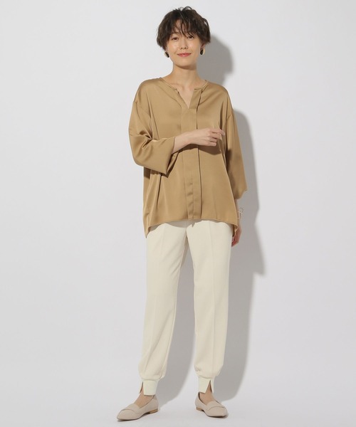 Elura（エルーラ）の「サマ見えジョガーパンツ＜低身長サイズあり＞/320065（その他パンツ・レディース・ネイビー/ブラック/オフホワイト・LARGE/FREE(S)/MEDIUM/X-LARGE）」の16枚目の写真