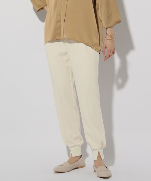 Elura（エルーラ）の「サマ見えジョガーパンツ＜低身長サイズあり＞/320065（その他パンツ・レディース・ネイビー/ブラック/オフホワイト・LARGE/FREE(S)/MEDIUM/X-LARGE）」の15枚目の写真