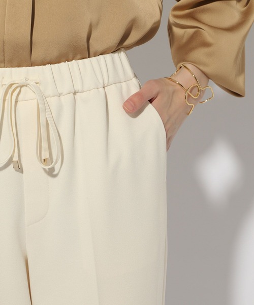 Elura（エルーラ）の「サマ見えジョガーパンツ＜低身長サイズあり＞/320065（その他パンツ・レディース・ネイビー/ブラック/オフホワイト・LARGE/FREE(S)/MEDIUM/X-LARGE）」の9枚目の写真