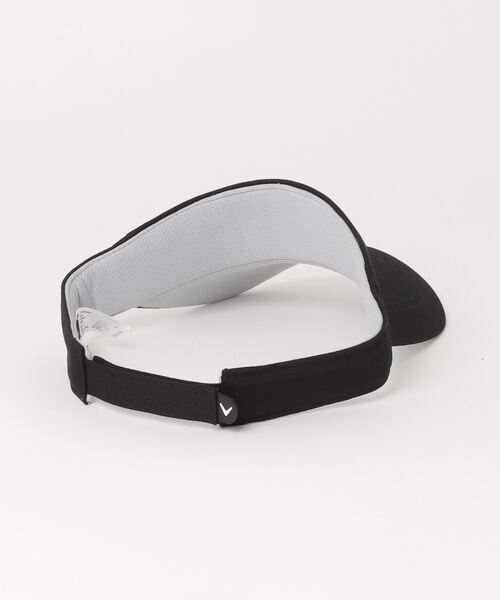 Callaway（キャロウェイ）の「キャロウェイ  BASIC TW VISOR WM 25 JM（サンバイザー・レディース・ホワイト/ブラック・FREE）」の3枚目の写真