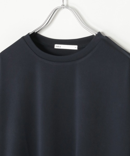 ikka（イッカ）の「【親子コーデ】異素材切り替えサイドリボンワンピース（ワンピース・レディース・ネイビー/ベージュ・M/L/S）」の18枚目の写真