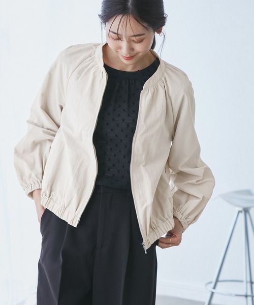 撥水加工・花粉ガード】リサイクルナイロンブルゾン（ブルゾン）｜ROPE