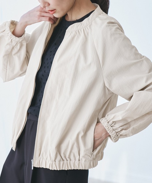撥水加工・花粉ガード】リサイクルナイロンブルゾン（ブルゾン）｜ROPE