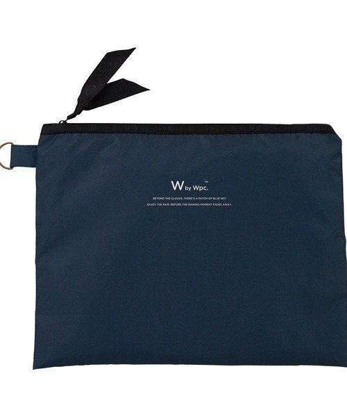 Wpc.（ダブリュピーシー）の「ワールドパーティー W.P.C  R1101 LONG MODS レインコート（レインコート/ポンチョ・レディース・ネイビー/グリーン系その他/ベージュ・FREE）」の4枚目の写真