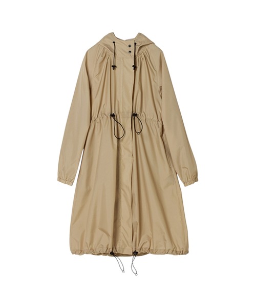 Wpc.（ダブリュピーシー）の「ワールドパーティー W.P.C  R1101 LONG MODS レインコート（レインコート/ポンチョ・レディース・ネイビー/グリーン系その他/ベージュ・FREE）」の9枚目の写真