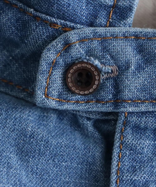 antiqua(アンティカ)の「デニムワイドジャケット(デニムジャケット・レディース・ライトブルー/ブルー・ONESIZE)」の18枚目の写真