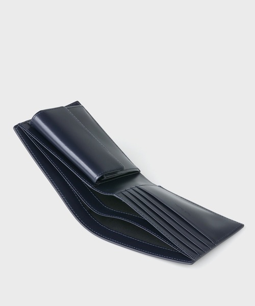 Paul Smith（ポールスミス）の「マーケトリー ブライトストライプ ラビット 2つ折り財布【553422 P905】（財布・メンズ・ブラック/ネイビー・FREE）」の7枚目の写真