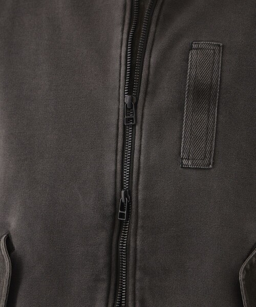 ピグメントダイ ジップパーカー（ブルゾン）｜UNITED TOKYO