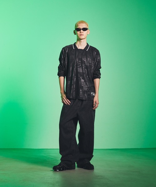 NIKE(ナイキ)の「ナイキ エア メンズ ロングスリーブ ユニフォーム / Nike Air Men's Long-Sleeved Jersey HM8988-010 Black(ジャージ・メンズ・ブラック・XL/2XL/L/M/S)」の6枚目の写真