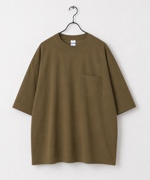 3D1 ポケット付 ワイドシルエット Ｔシャツ