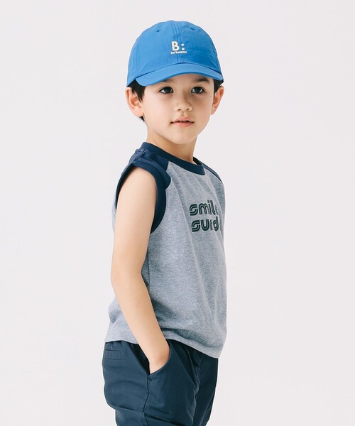 B:MING by BEAMS（ビーミングバイビームス）の「ラグランノースリーブ 2025SS（100～140cm）（Tシャツ/カットソー・キッズ・ブルー/オレンジ・100/120/130/140/110）」の14枚目の写真