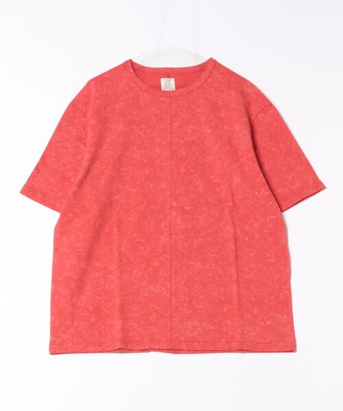Revo.(レボ)の「【Revo.】 10/-天竺 ムラ染めプリントSSTee/ムラ染めプリントショートスリーブTシャツ/メンズ(Tシャツ/カットソー・メンズ・レッド/カーキ/ブラック・M/L)」の3枚目の写真