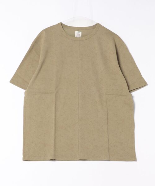 Revo.(レボ)の「【Revo.】 10/-天竺 ムラ染めプリントSSTee/ムラ染めプリントショートスリーブTシャツ/メンズ(Tシャツ/カットソー・メンズ・レッド/カーキ/ブラック・M/L)」の1枚目の写真