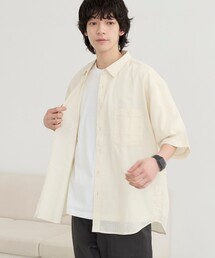 coen（コーエン）の「リネンコットンショートスリーブシャツ（シャツ/ブラウス）」