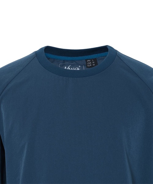 NANGA(ナンガ)の「DotAir COMFY L/S TEE/ドットエア L/Sコンフィーティー(Tシャツ/カットソー・メンズ・ベージュ系その他/ブラック系その他/ブルー/プラム/ネイビー/グリーン・S/M/L/XL)」の16枚目の写真