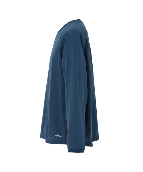 NANGA(ナンガ)の「DotAir COMFY L/S TEE/ドットエア L/Sコンフィーティー(Tシャツ/カットソー・メンズ・ベージュ系その他/ブラック系その他/ブルー/プラム/ネイビー/グリーン・S/M/L/XL)」の14枚目の写真