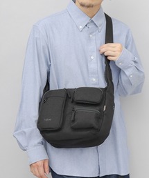 A.M.S. | fulcro フルクロ 撥水 8ポケット ショルダーバッグ ユティル A5サイズ収納対応 Cityシリーズ(ショルダーバッグ)