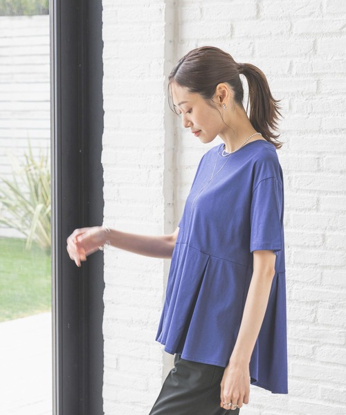 フリー【新品インポートセレクト】高級プリーツ ブルーグラデーション